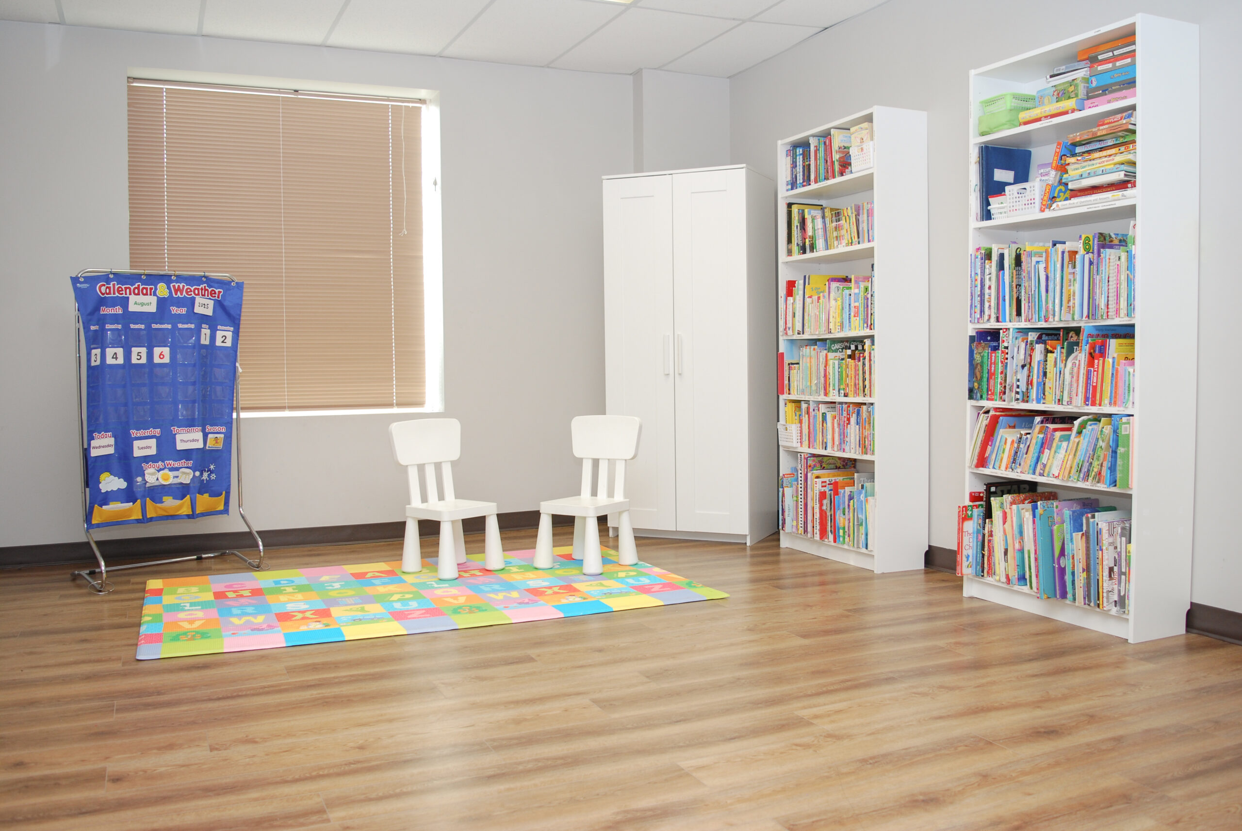 Space for circle time or quiet reading
